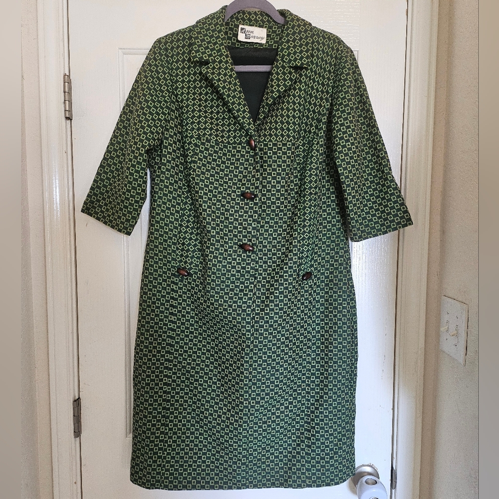 Ann Murray Vintage Lined knee length Dress Sz.18